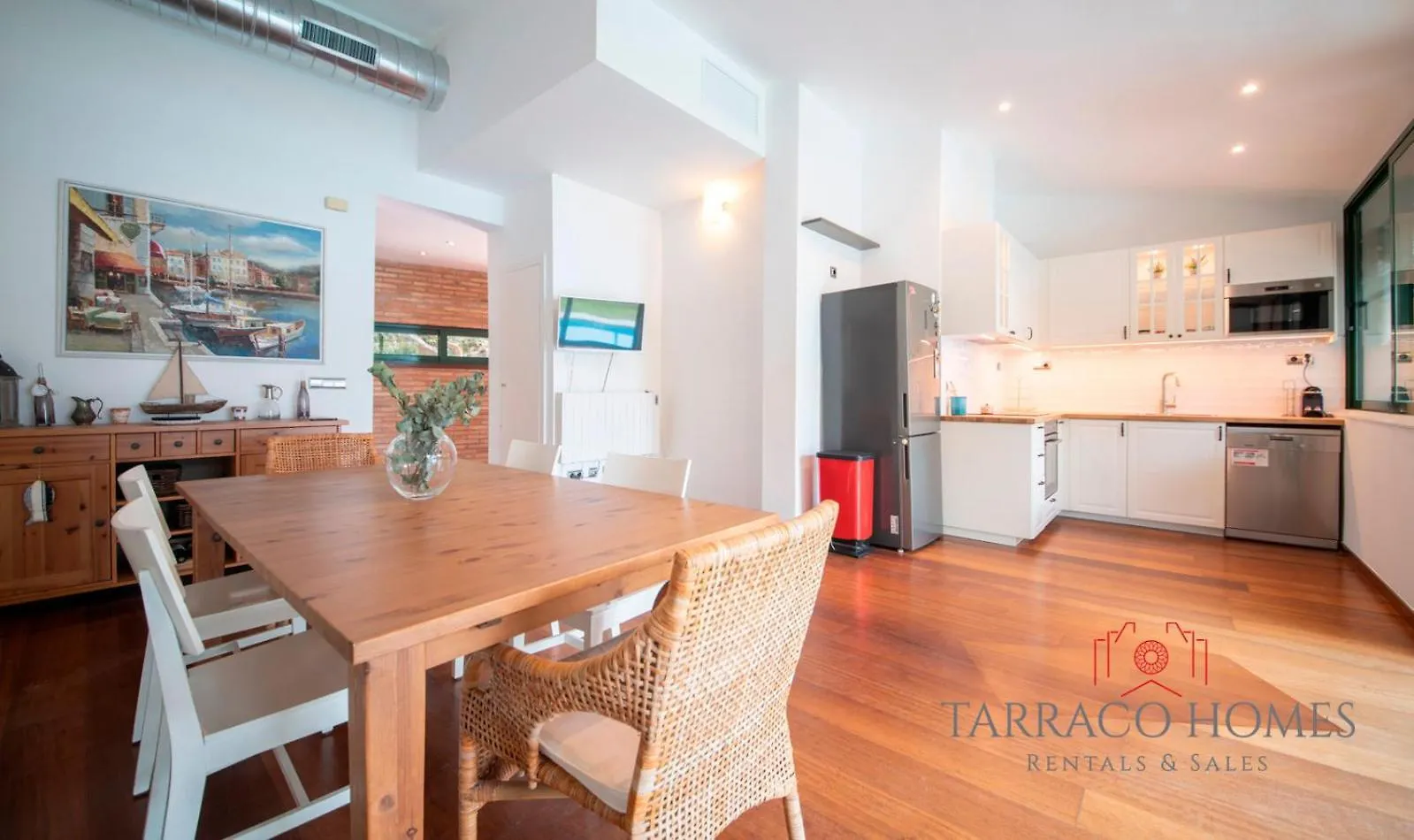 Th100 Villa Vacacional Con Vistas Al Mar En Tamari 塔拉戈纳