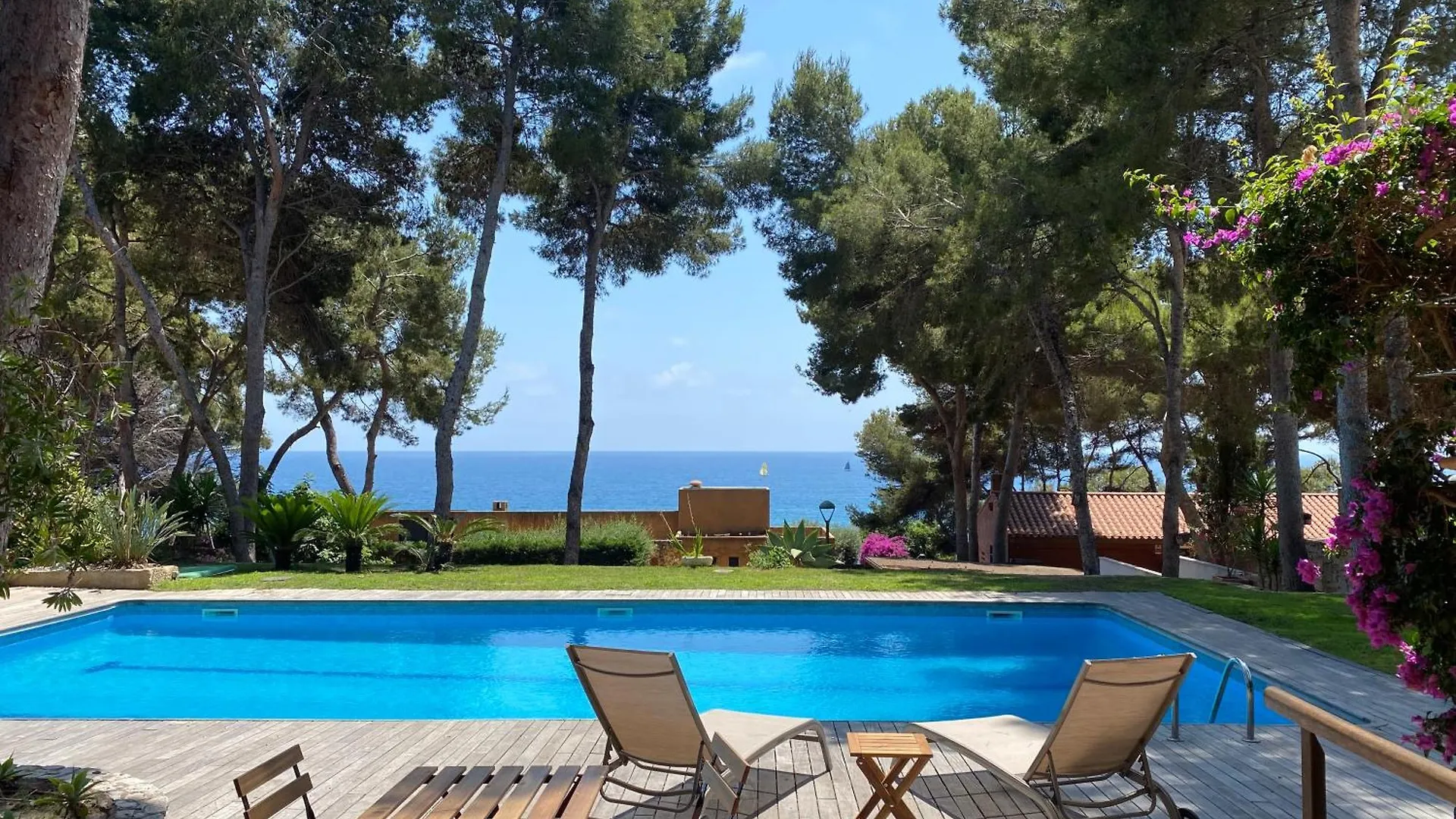 Th100 Villa Vacacional Con Vistas Al Mar En Tamari 塔拉戈纳